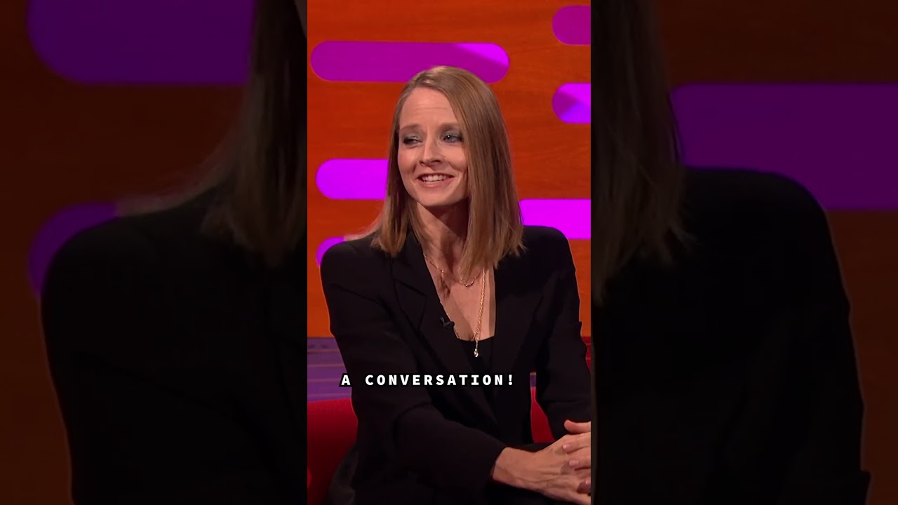 Jodie Foster’s TERRIFIED of Anthony Hopkins!😨 #Shorts