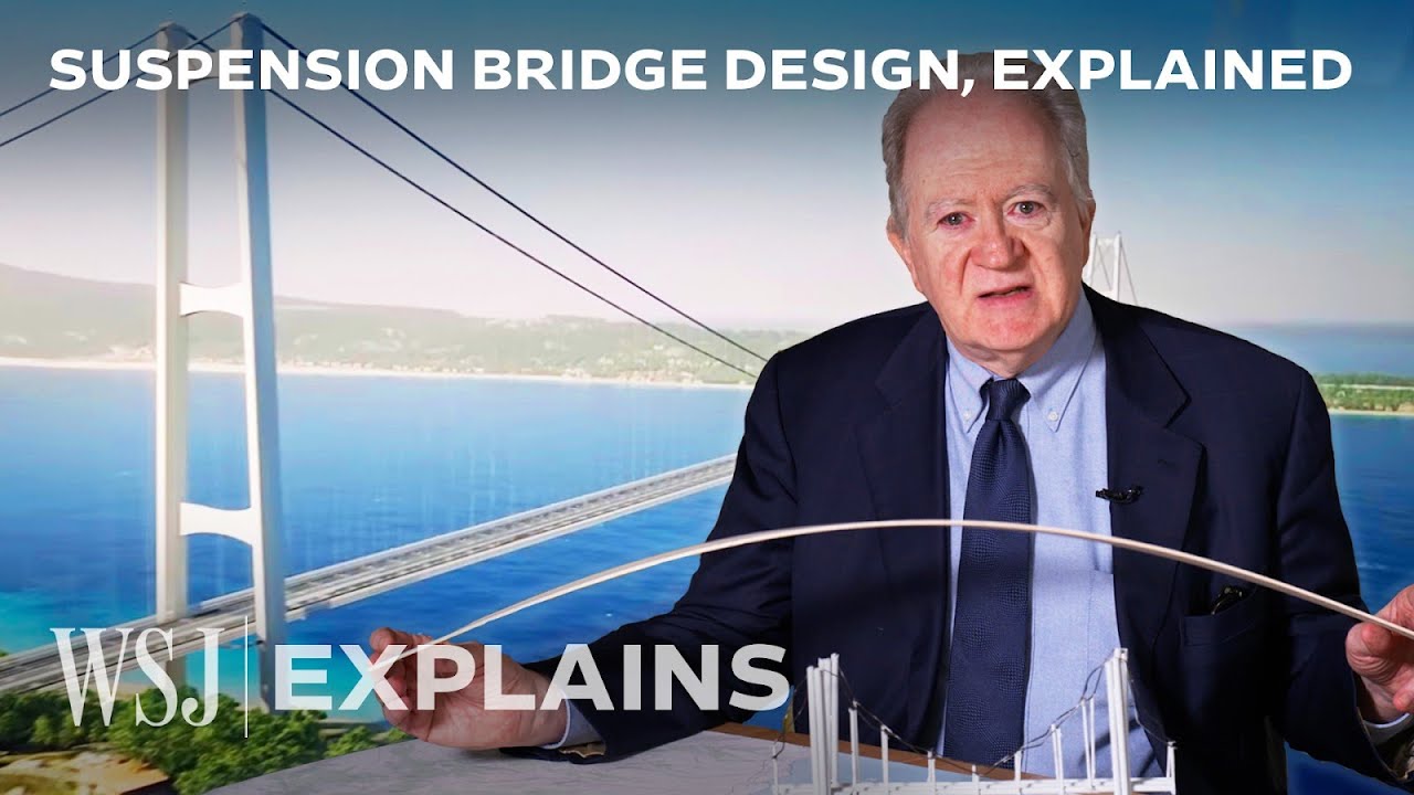 Engineer Explains How the World’s Longest Suspension Bridge Would Work | WSJ