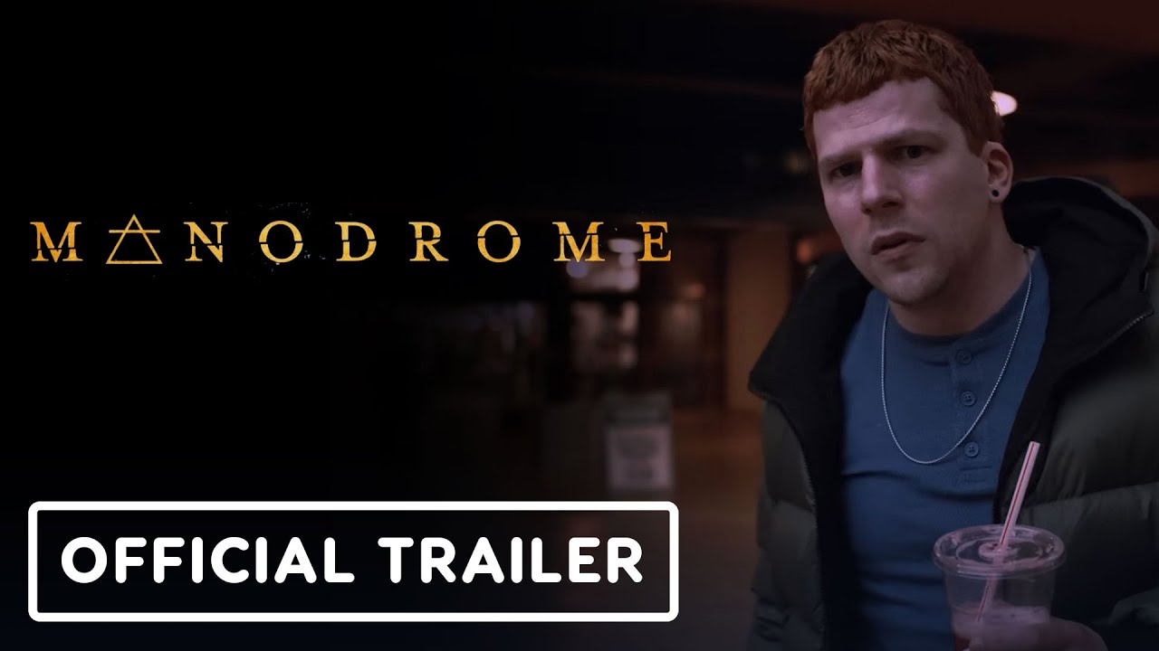 Manodrome – Official Trailer (2023) Jesse Eisenberg, Adrien Brody, Odessa Young