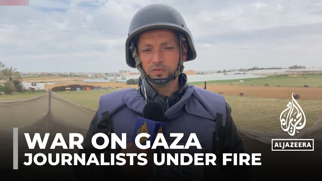 Al Jazeera’s Ismail Abu Omar, Ahmad Matar wounded in Israeli strike on Gaza