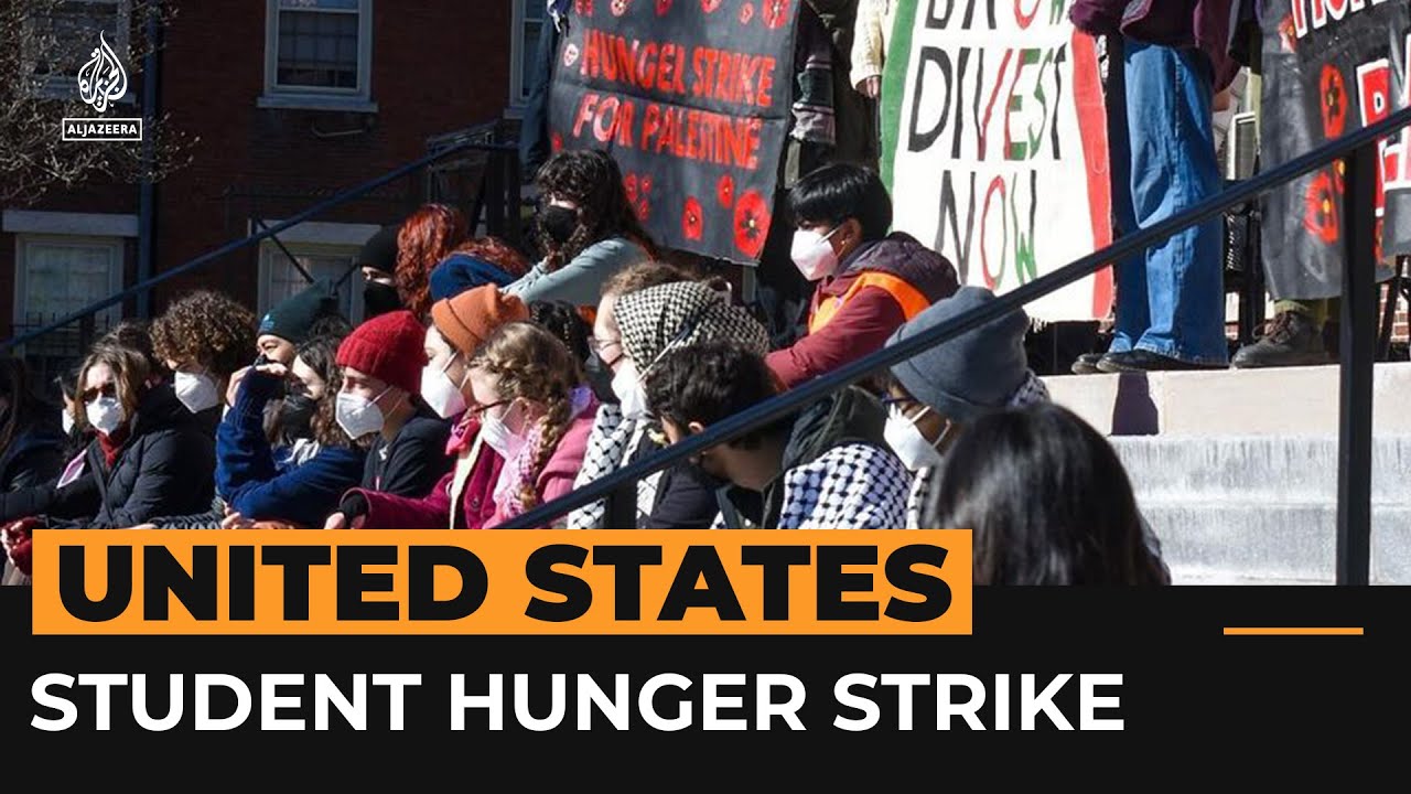 Brown University students in US on hunger strike for Palestine | Al Jazeera Newsfeed