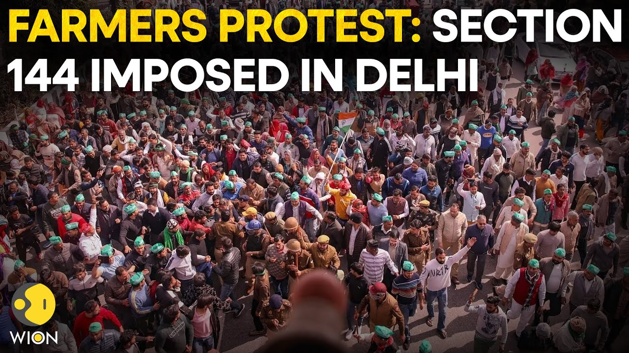 Farmers protest LIVE: Ahead of ‘Dilli Chalo’ march, sec 144 imposed in entire Delhi till 12 March