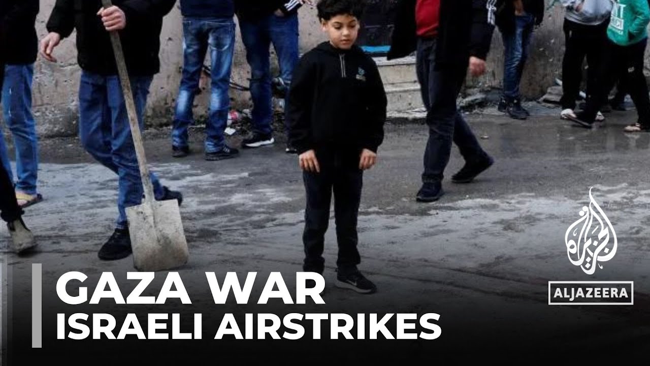 Israeli air strikes hit Gaza city: 13 Palestinians killed while fetching water