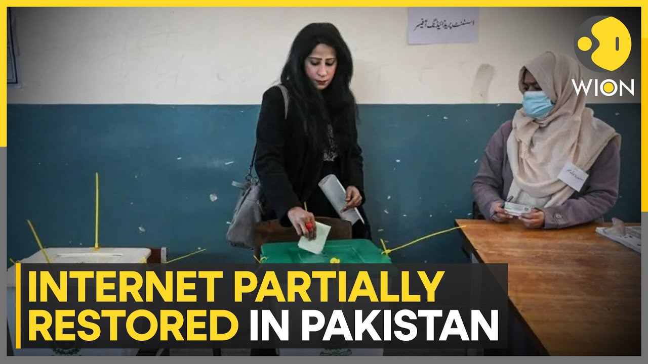 Pakistan Elections 2024: Counting underway, internet services partially restored in some areas