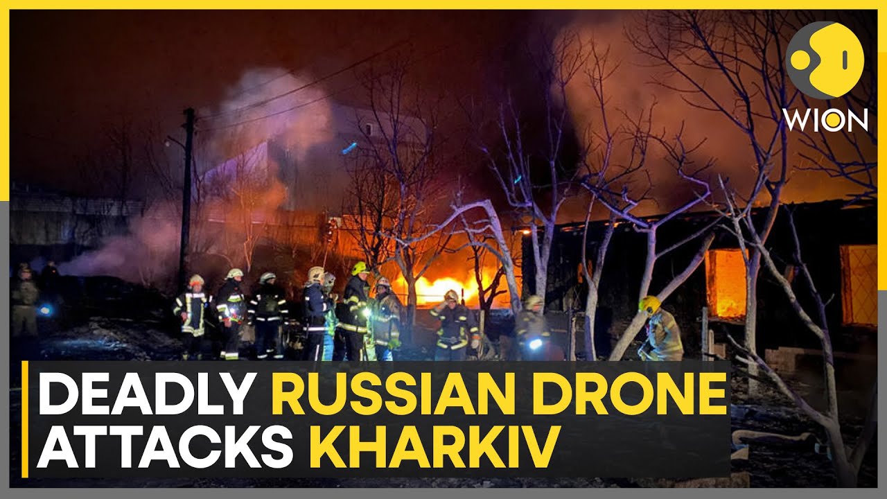 Russia-Ukraine war: Kharkiv hit by deadly Russian drone, 7 killed | World News | WION