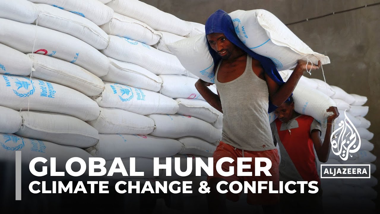 Starvation kills millions every year: Climate change & conflict making problem worse