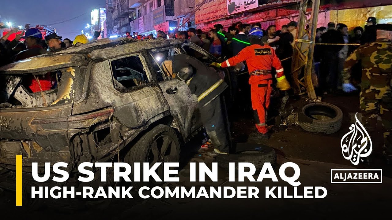 US carried out an airstrike in Iraq killing high-ranking member of an armed group linked to Iran