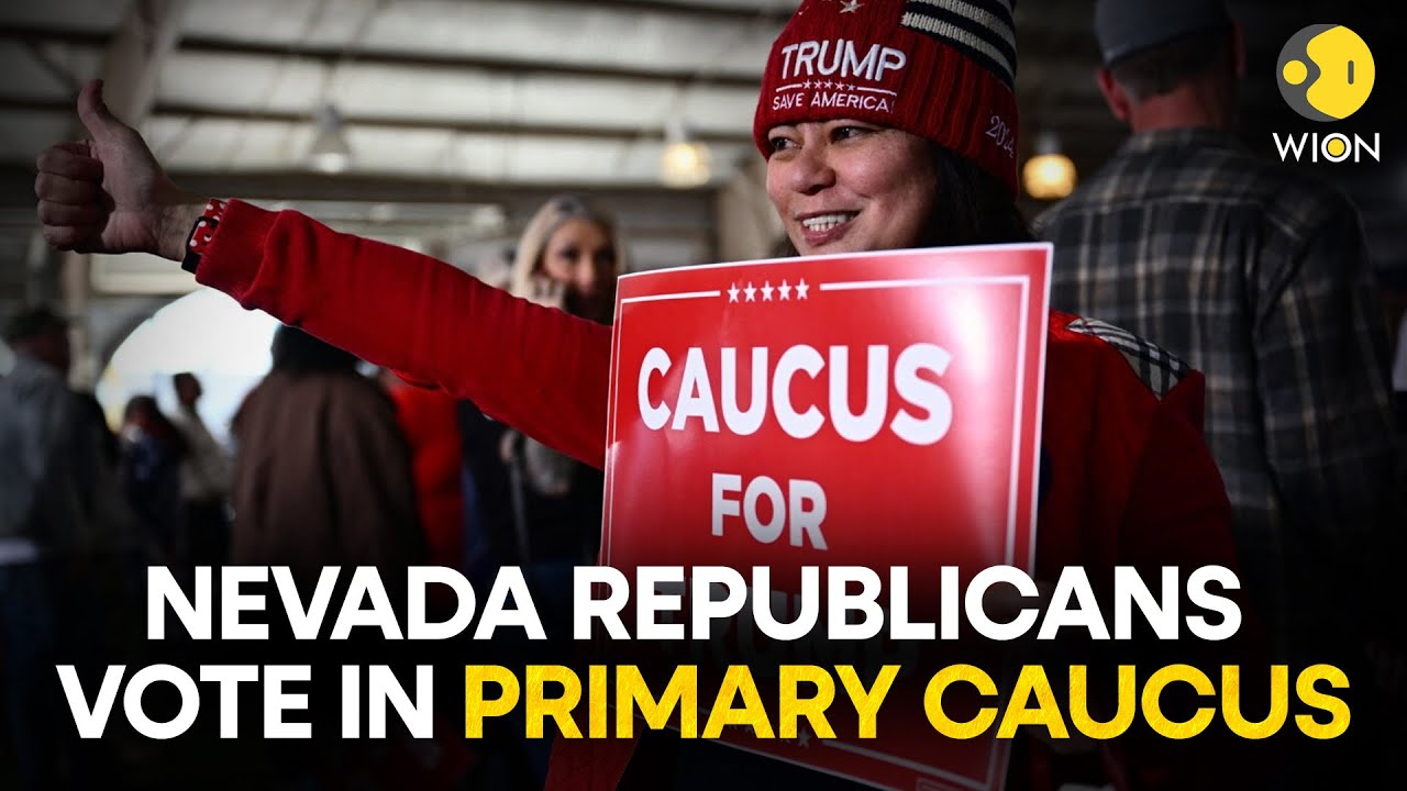 US Primary Caucus Voting LIVE: Nevada Republicans vote in primary caucus in Clark County | WION LIVE