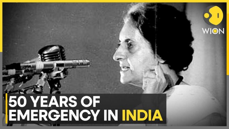 50 Years Of Emergency: Darkest Chapter In Indian Democracy? | WION