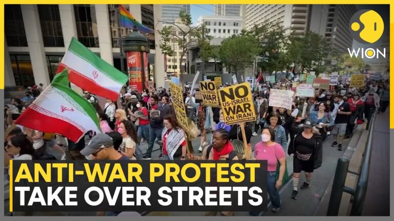 Anti-War Protests Flood US Cities After Strikes on Nuclear Sites | WION