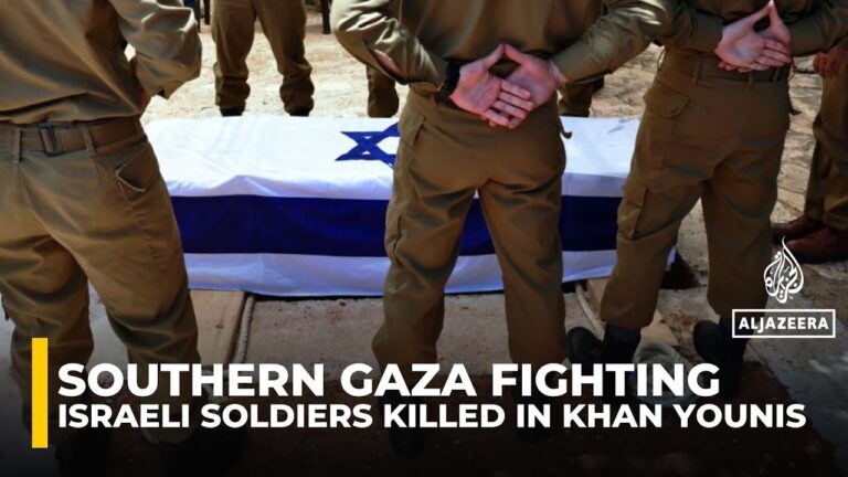 At least seven Israeli soldiers killed in Hamas ambush in Gaza’s Khan Younis