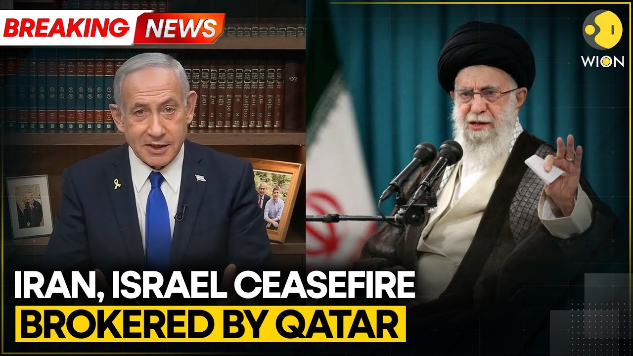 BREAKING: Qatar Secures Iran’s Ceasefire Agreement; Trump Confirms Israel’s Approval | WION