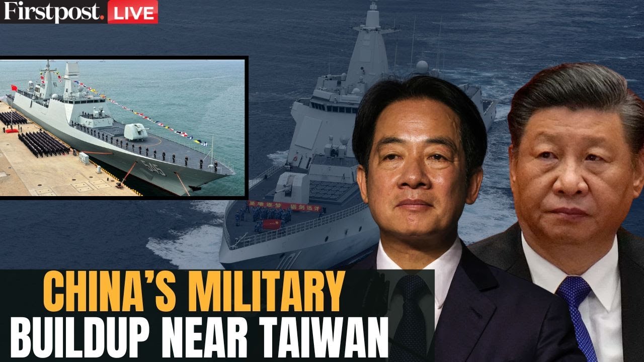 China Taiwan Clash LIVE: China’s Military Buildup Near Taiwan Sparks Global Alarm | N18G