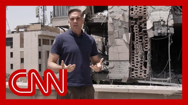 CNN goes inside Tehran building hit by an Israeli airstrike