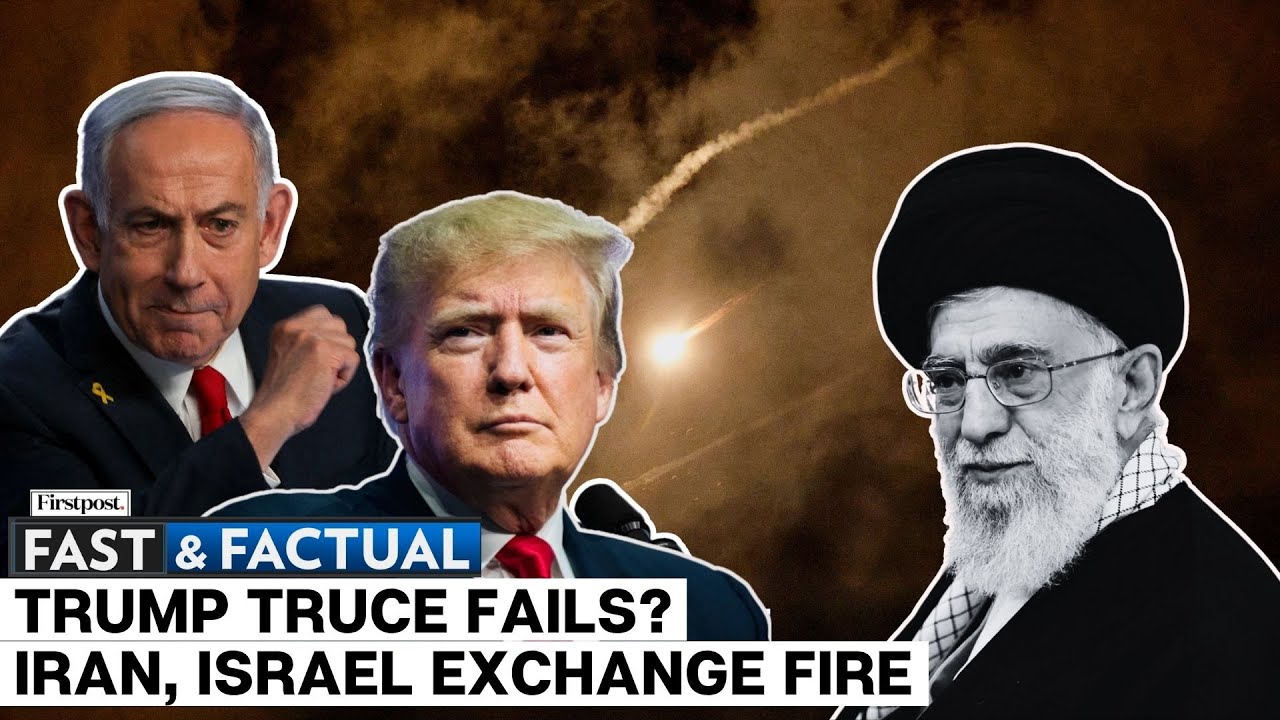 Fast and Factual LIVE: Iran Fires Missiles Towards Israel Hours After Trump Announces Ceasefire