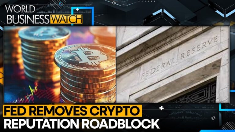 Fed Backs Banks Joining Crypto Space, Banks Can Now Safely Offer Crypto Tools | WION Business