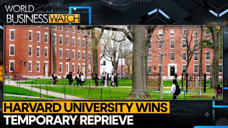Federal Judge Grants Harvard’s Request For Preliminary Injuction | WION World Business Watch