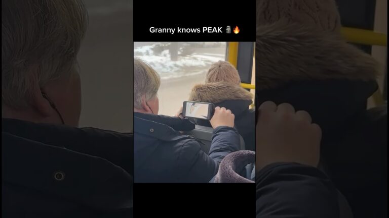 Granny enjoying life with Solo Leveling