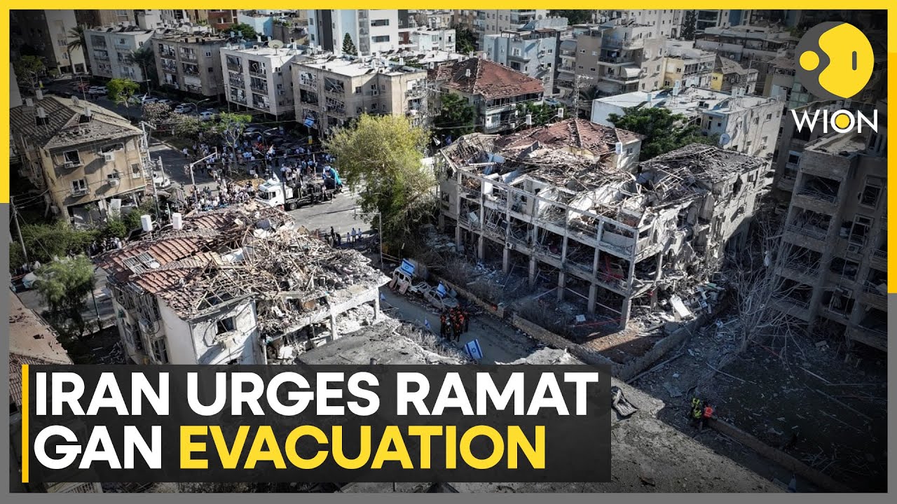 IDF Orders Tehran Evacuations, Iran Urges Ramat Gan Exit | WION