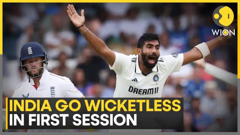 India Go Wicketless In First Session, Both Teams Pay Tribute To Dilip Joshi | WION