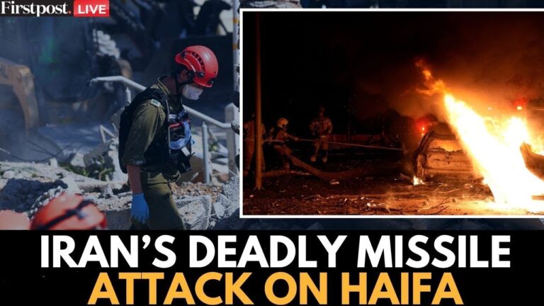 Iran Israel War LIVE: Iran Fires Missiles at Haifa, Israel; Iran Targets Ben Gurion Airport