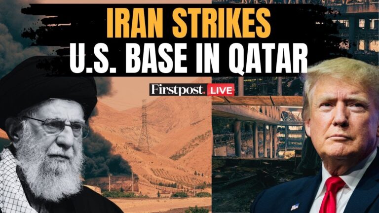 Iran Israel War LIVE | Iran Strikes US Base in Doha | Iran Attacks Israel