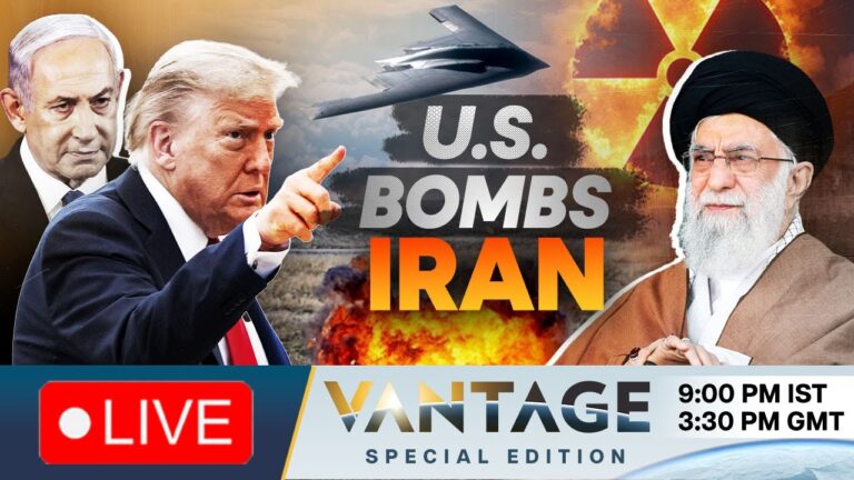 Iran Israel War LIVE | US Bombs Iran: Has Trump Entered Another Endless War? | Vantage on Firstpost