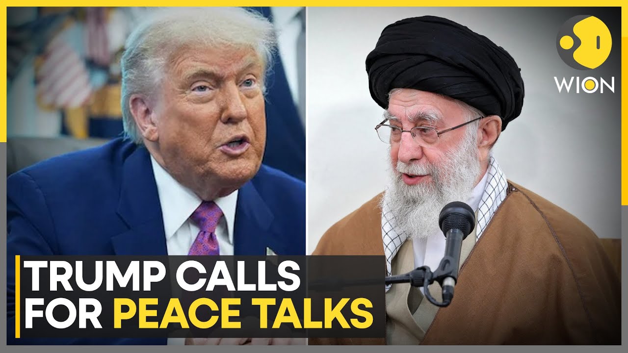 Iran-Israel War: Trump Calls Iran’s Strike ‘Very Weak,’ Urges Peace Talks with Israel | WION