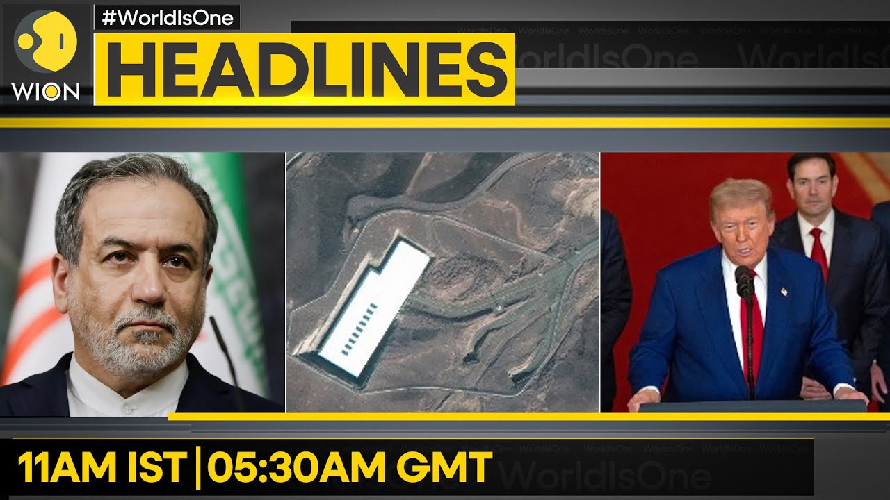 Iran Launches Fresh Missiles At Israel | Araghchi: Iran Reserves “All Options” | WION Headlines