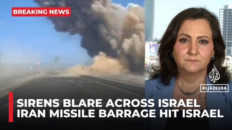 Iran missiles hit Israel in new barrage as sirens blare across Israel