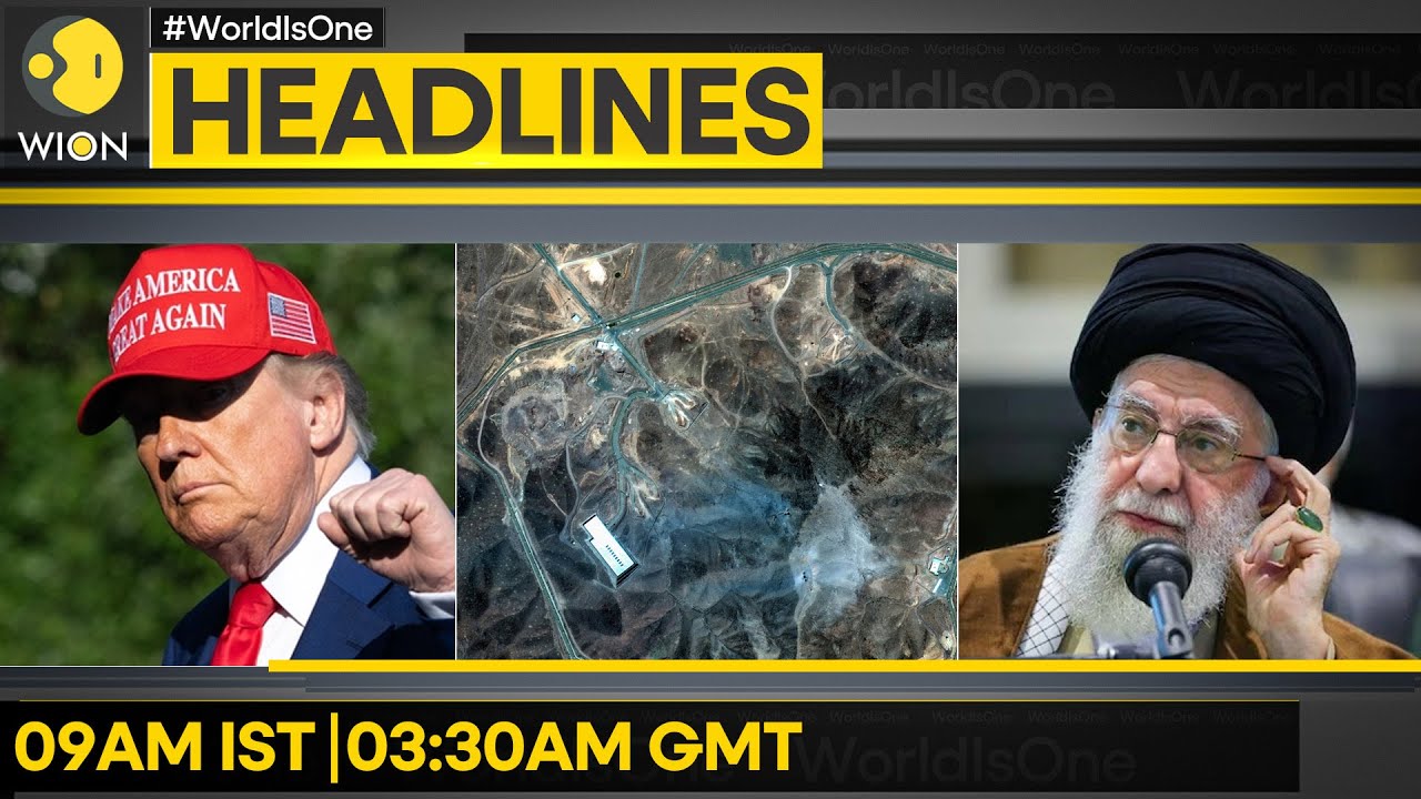 Iran Threatens US Bases In West Asia | Trump: Monumental Damage To Iran Nuke Sites | WION Headlines