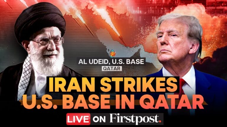 Iran US War LIVE: Iran Launches Missiles at US Base in Iraq |Iran Attacks US Troop |Iran Israel War