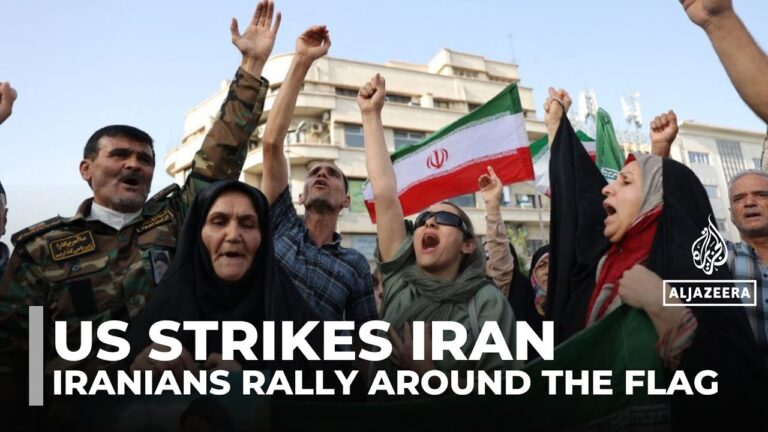 Iranians react after US bombs three nuclear sites in support of Israel