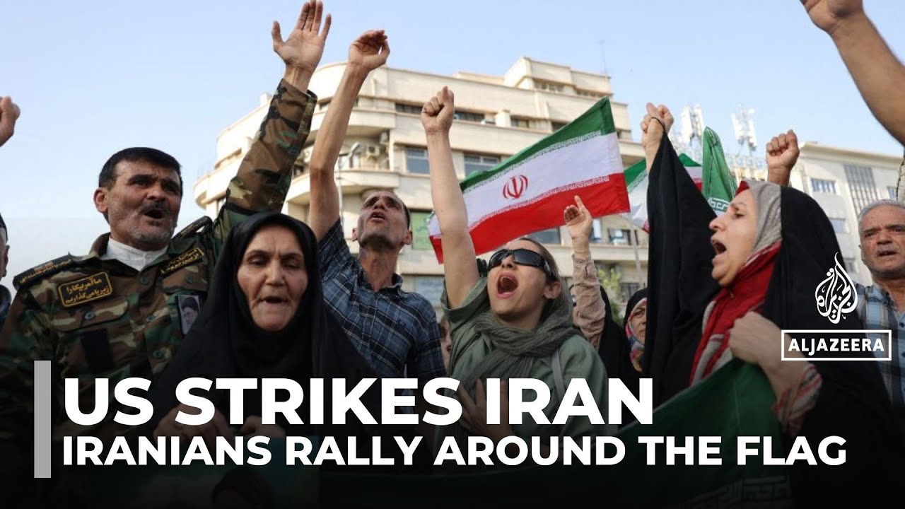 Iranians react after US bombs three nuclear sites in support of Israel