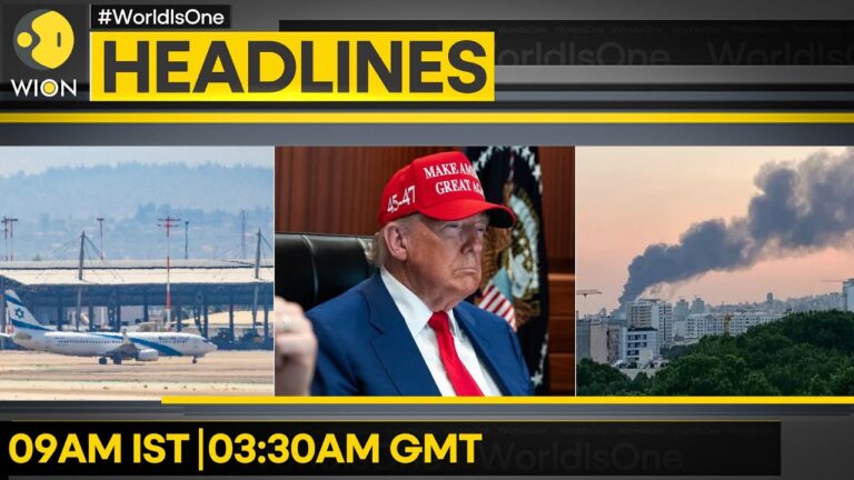 Israel Closes Airspace | Iran: No Danger To Locals After Strikes | WION Headlines
