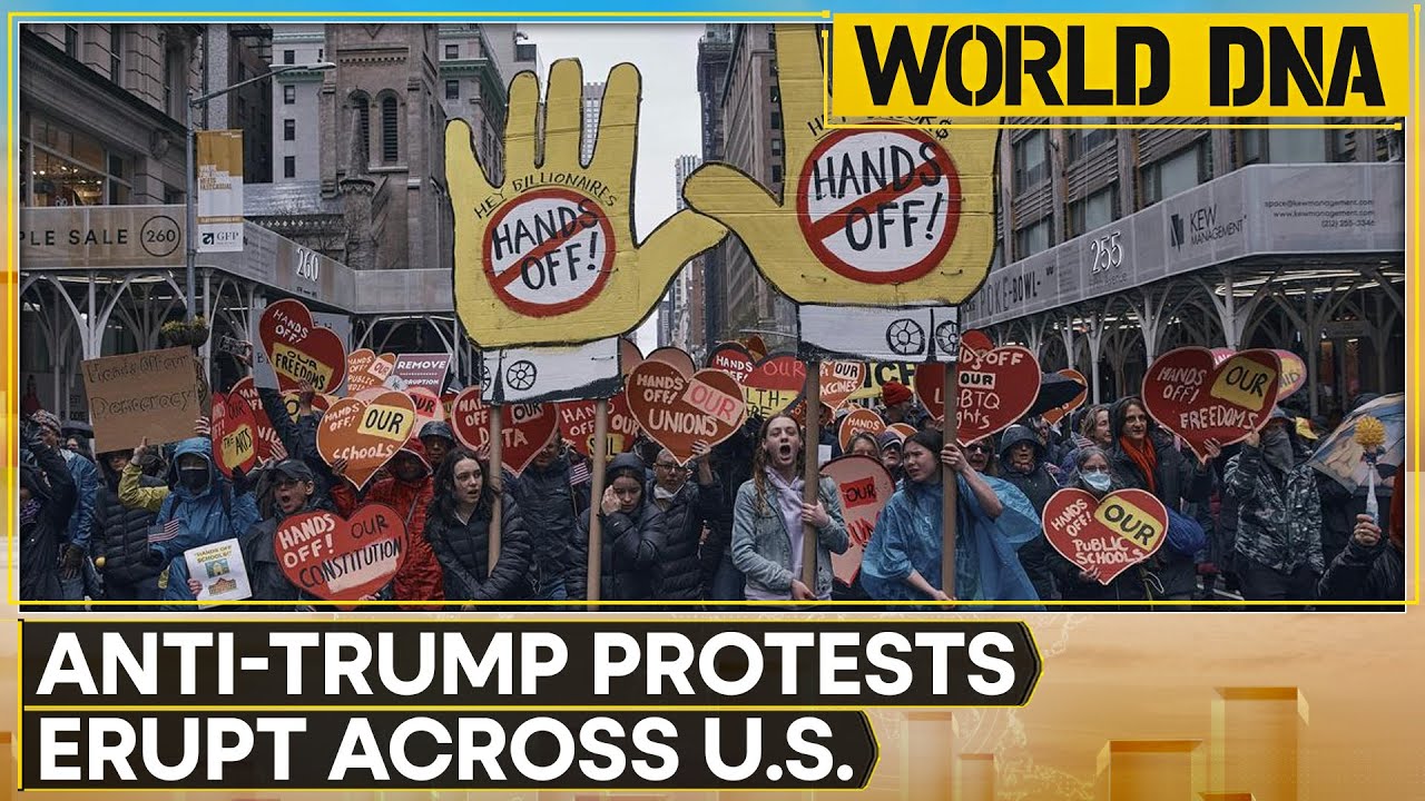 Israel-Iran War: Anti‑Trump Protests Sweep U.S. After Iran Strikes | WION World DNA