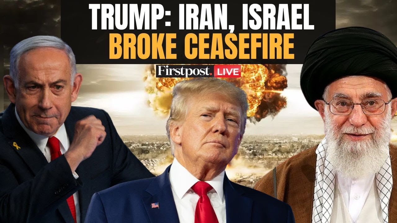 Israel Iran War LIVE | Don’t Drop Bombs: Trump Warns Israel, Says ‘Both Violated Ceasefire’