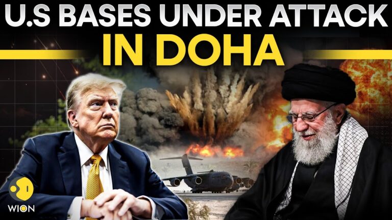 Israel-Iran War LIVE: Iran Fires 6 Missiles, US Bases Under Attack | Siren Blare At US Bases | WION