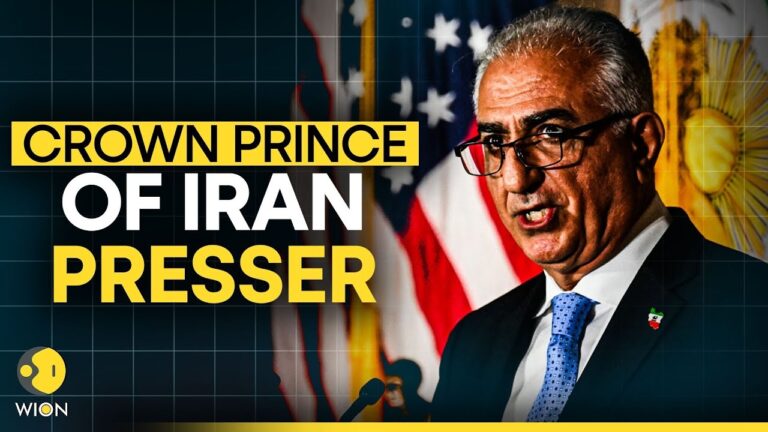 Israel-Iran War LIVE: The Crown Prince of Iran Reza Pahlavi gives a news conference | WION LIVE