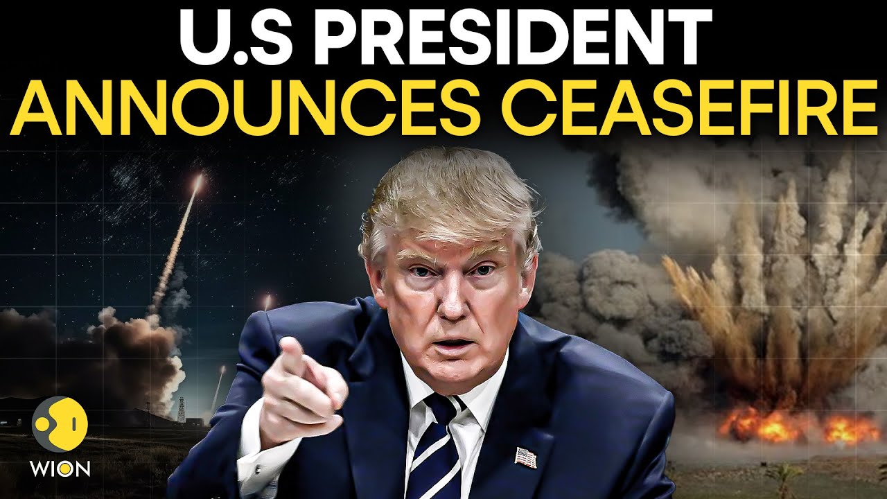Israel-Iran War LIVE: Trump Announces ‘Complete and Total Ceasefire’ Between Israel and Iran | WION