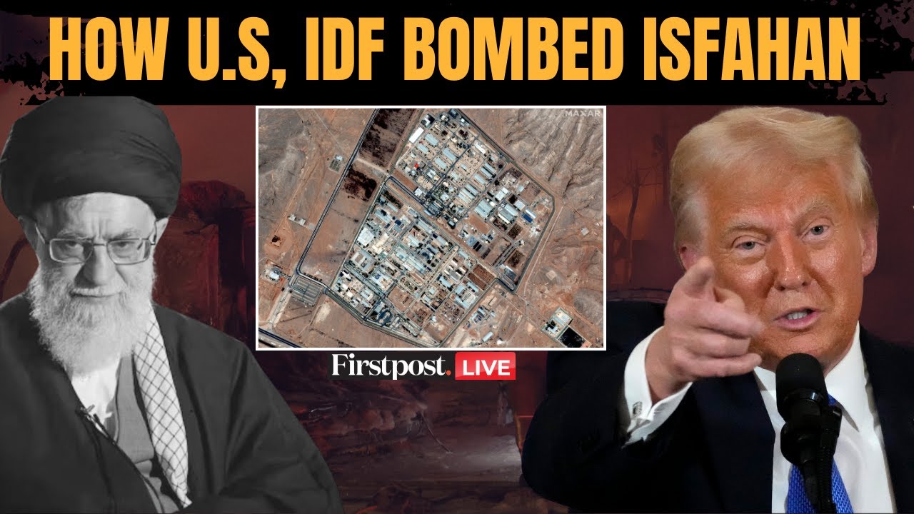 Israel Iran War LIVE: WATCH How IDF Attacked Isfahan Nuclear Site Before Trump Bombed Iran | Israel