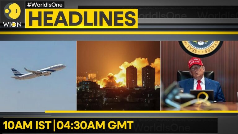 Israel Restarts Outbound Flights | Kyiv: One Dead In Drone Attack | WION Headlines