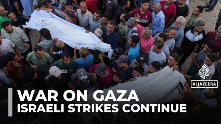 Israeli attacks across the Gaza Strip continue, at least six killed during internet blackout