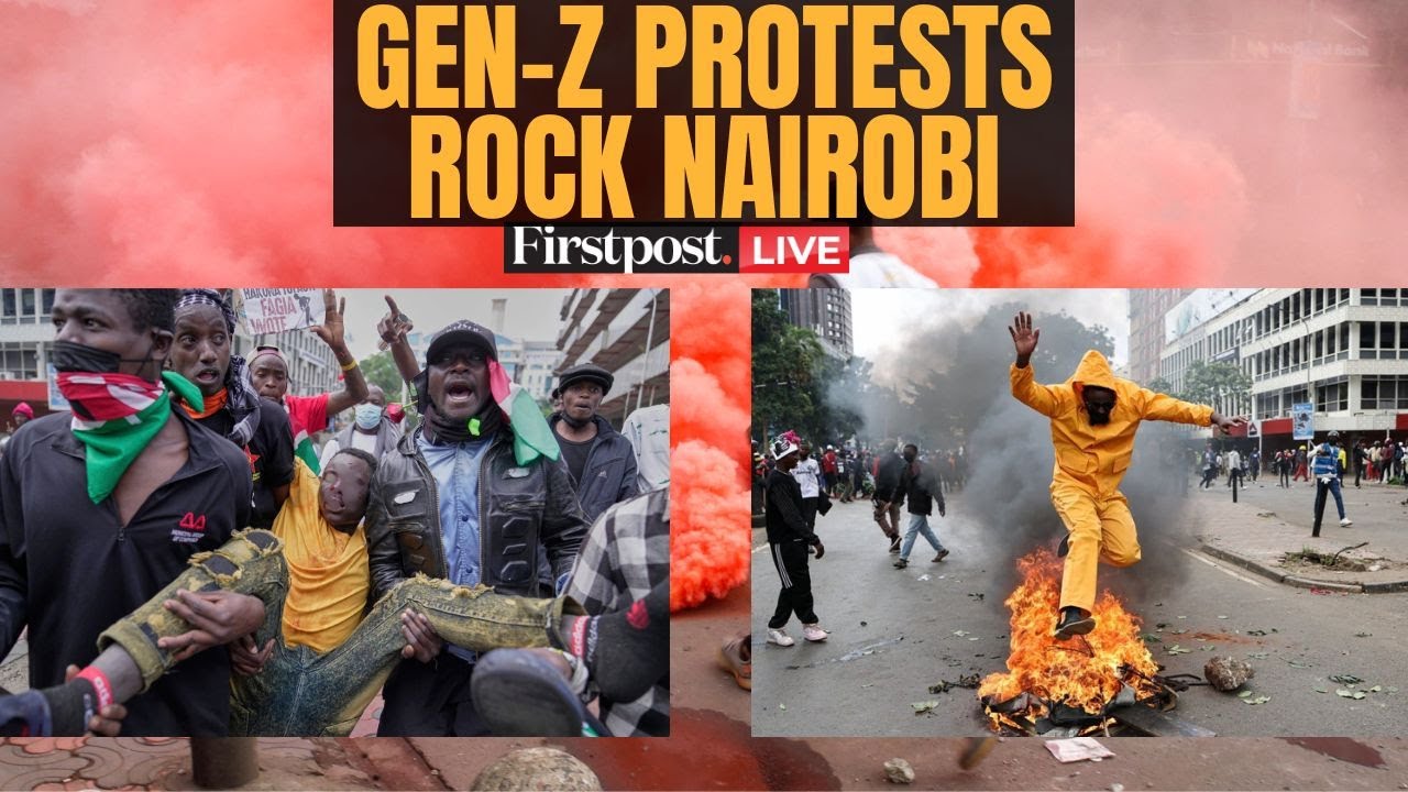 Kenya Protest LIVE: Massive Anti-Ruto Protests in Kenya; Protesters Clash with Police in Nairobi