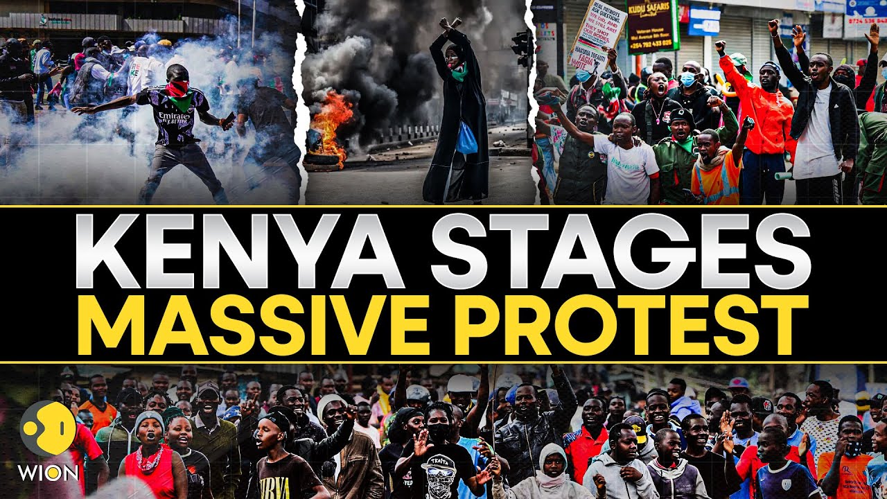 Kenya Protests LIVE: Riots Get UGLY! | Anti Govt Protests Turn Violent In Nairobi | WION