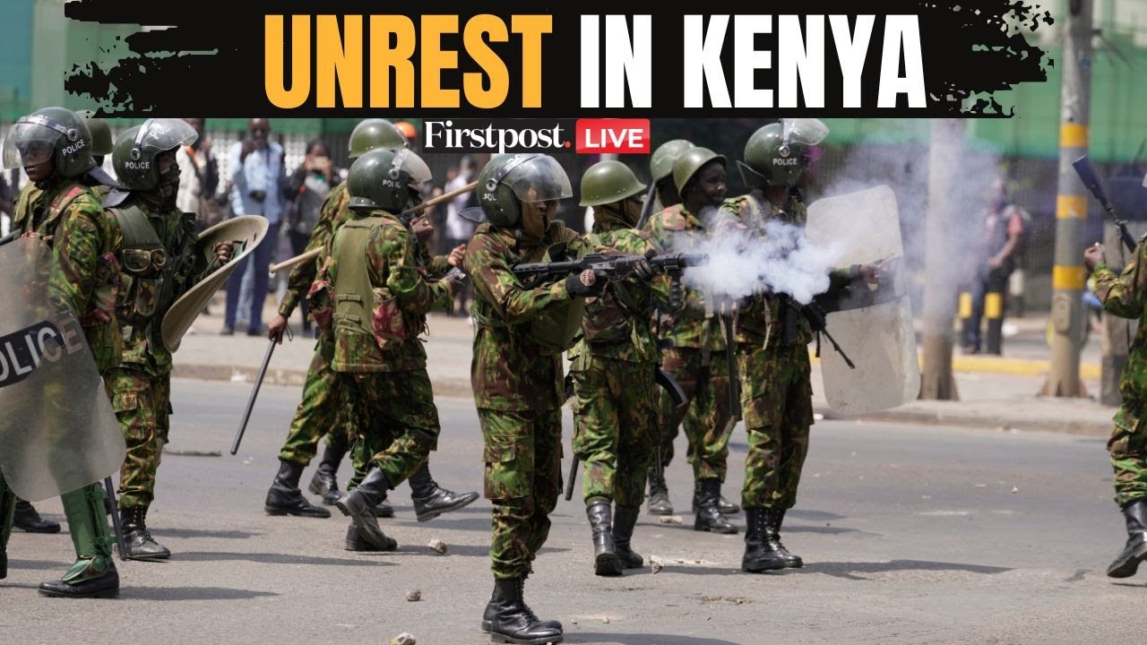 Kenya Riots LIVE: Tear Gas Fired in Kenya as Anti-Government Protests Turn Violent | N18G