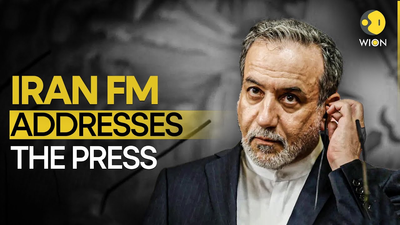 LIVE: Iranian Foreign Minister Abbas Araghchi Addresses Press Conference After US Strikes