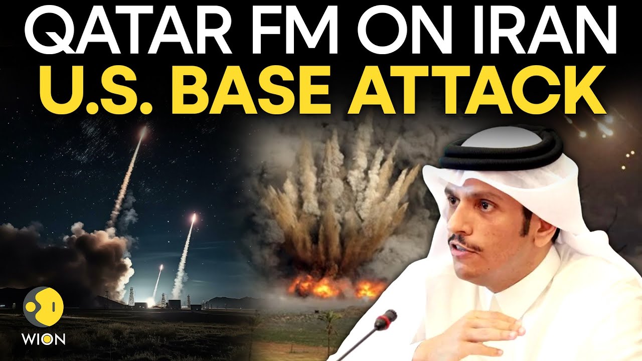 LIVE: Qatar FM Briefing on Iran’s Attack on U.S. Air Base | WION