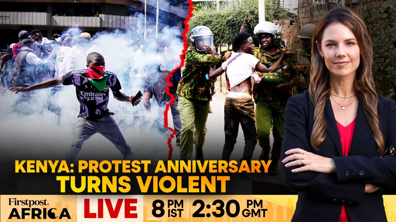 LIVE: Thousands Protest in Kenya to Commemorate Deadly Tax Unrest | Firstpost Africa | N18G