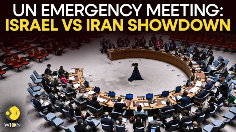 LIVE: UN Security Council Emergency Meeting on Israel–Iran Tensions | WION LIVE